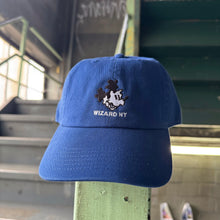Load image into Gallery viewer, WizardNY Royal Blue Dad Hat
