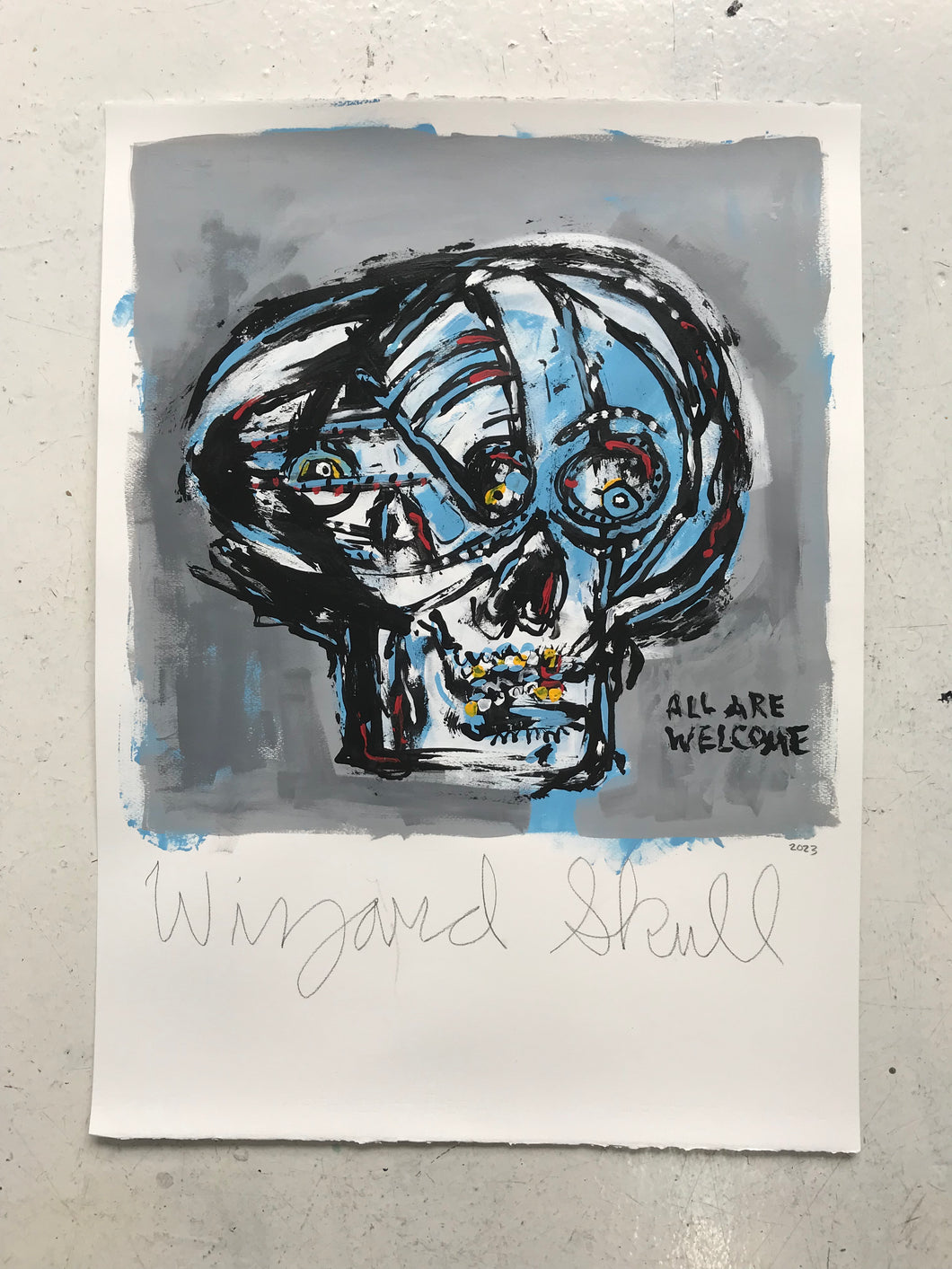 Polaroid Skull - 10