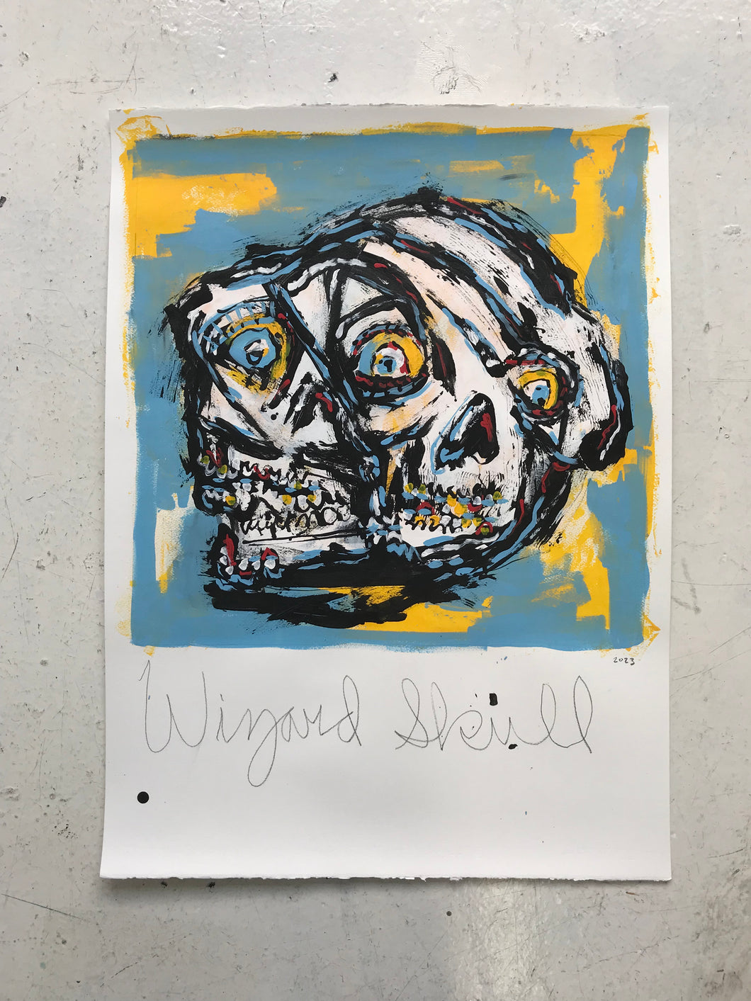 Polaroid Skull - 3