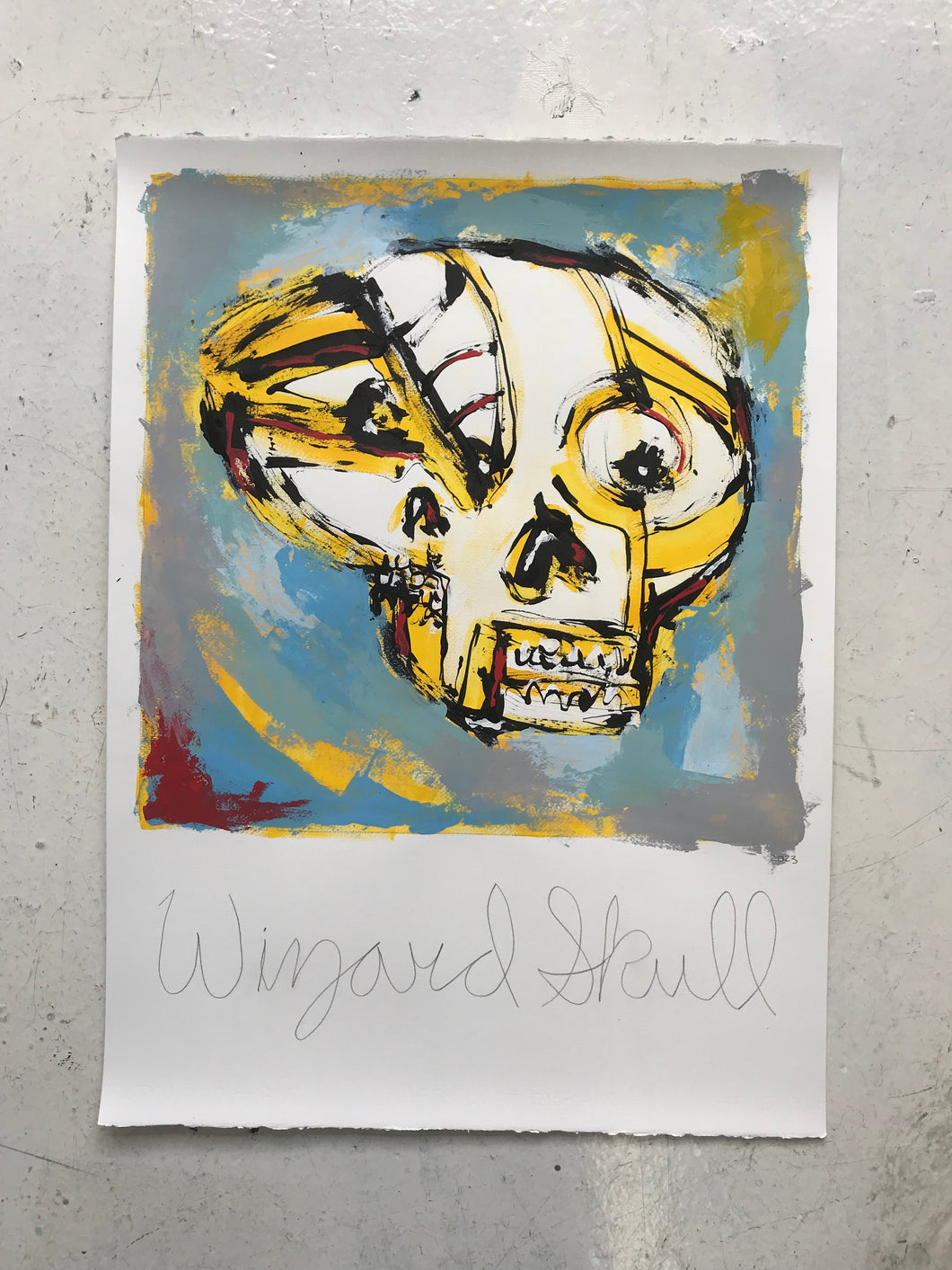 Polaroid Skull - 5
