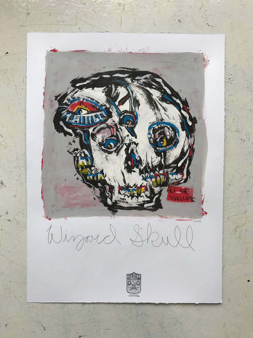 Polaroid Skull - 15