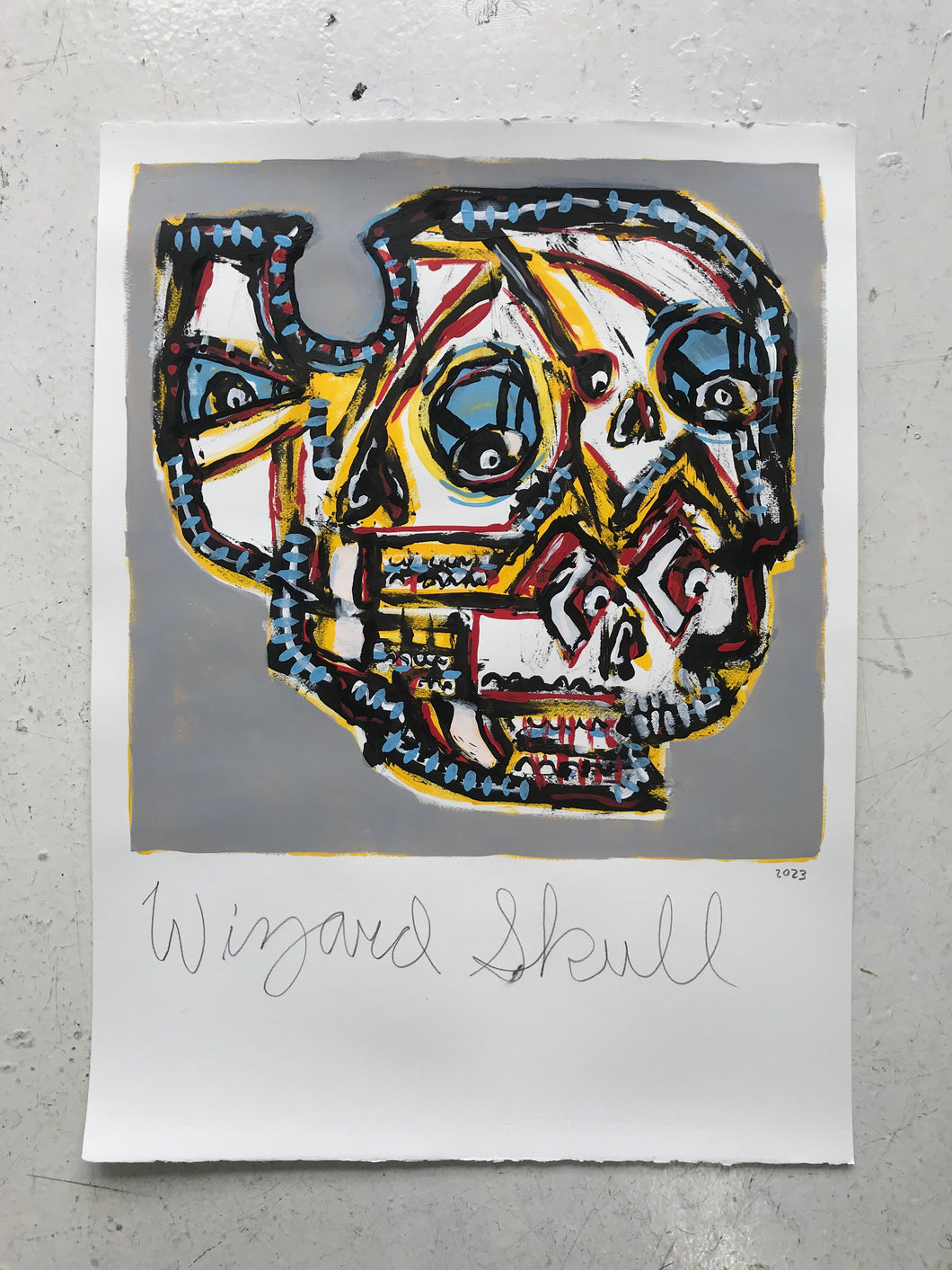 Polaroid Skull - 9