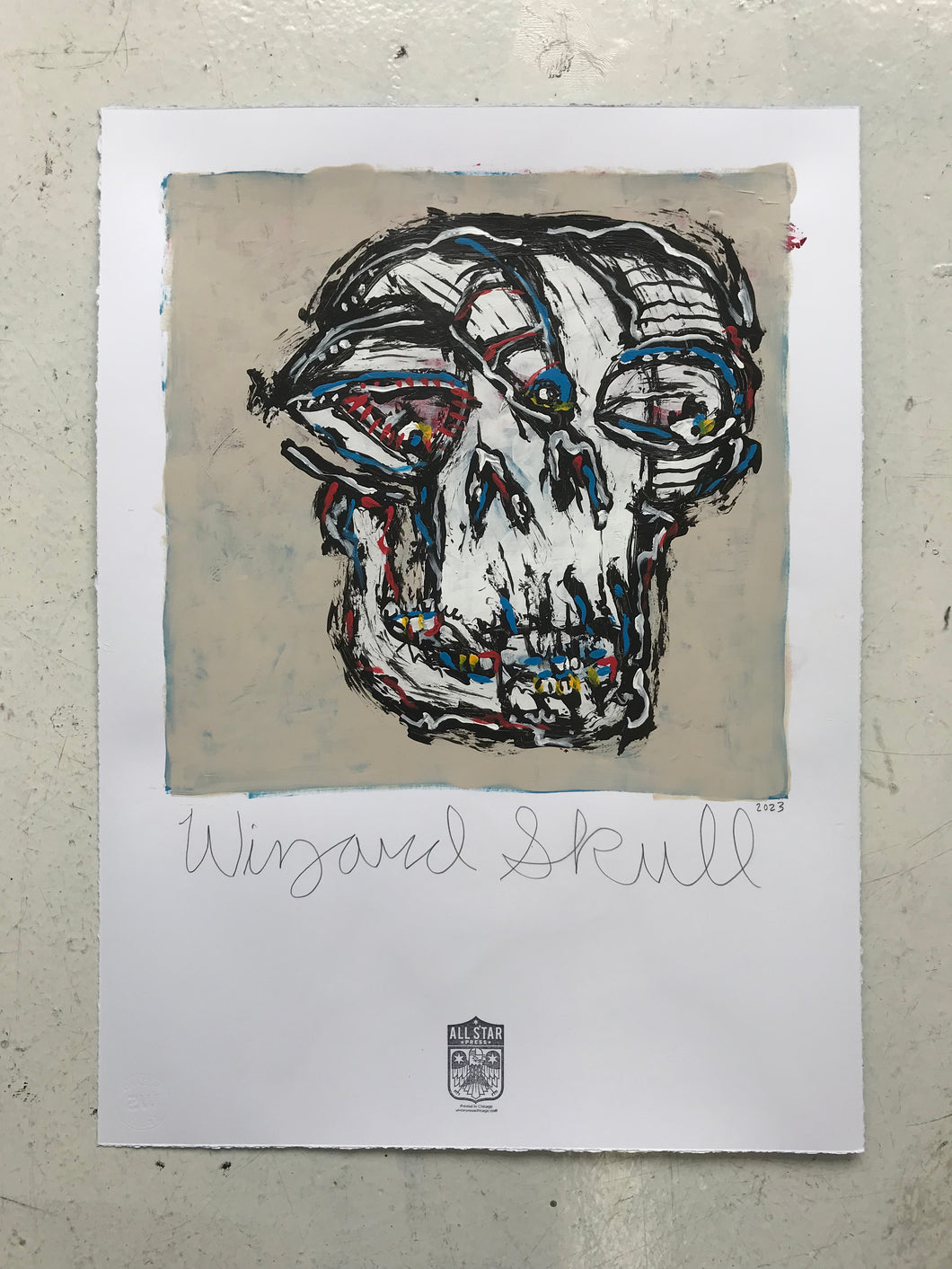 Polaroid Skull - 13