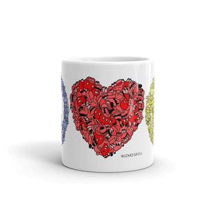 Mug: Peace, Love, & Happiness